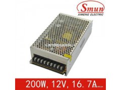 12V 16.7A LED开关电源 200w 监控开关电源