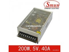 5V 40A LED开关电源 200w 监控开关电源