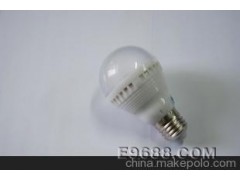 正品 百科电气 LED声控灯泡 3W声光控灯泡