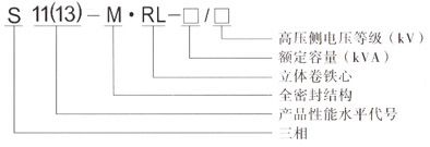 S11-M.RL系列立体三角形卷铁心变压器