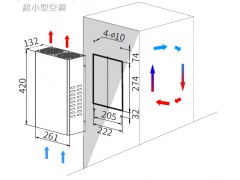 超小型机柜空调